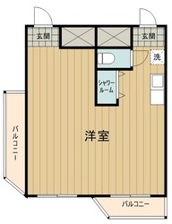 カリフォルニアリバーの物件間取画像